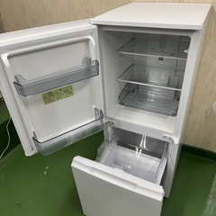 2F☆42送料無料 SHARP冷蔵庫　23年製　152L  安い　洗濯機の画像
