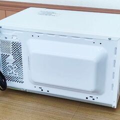 ニトリ 電子レンジ 17L シンプルデザイン ターンテーブル式 MM720CUKN4 2024年製の画像