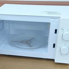 ニトリ 電子レンジ 17L シンプルデザイン ターンテーブル式 MM720CUKN4 2024年製の画像