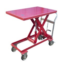 ○VanLack バンラック ハンドリフター 500kg 油圧式 テーブルリフト 昇降台車 約900x600mm リフター 浜田工業 中古品 ジモティ姫路の画像