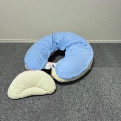 エールべべ 授乳クッション4WAY+洗い替えカバーの画像