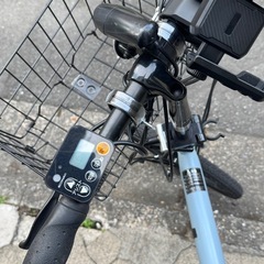 電動　アシスト　折りたたみ　自転車　Panasonic オフタイム　美品　2018y or　2019yの画像