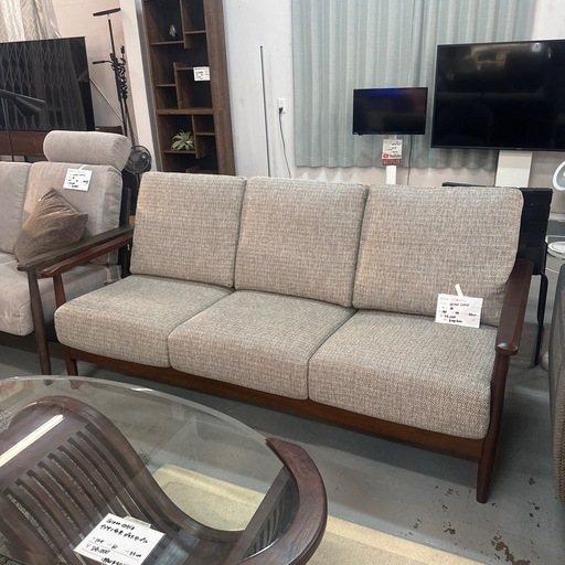 3人掛けソファ　ニトリ