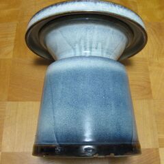 高級 花台 ガーデンスツール 陶器椅子 セットの画像