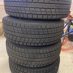 & タイヤホイール　スタッドレス4本セット　265/70R17 6穴　2023年製 7.5J +25 PCD139.7　ハイラックス ランドクルーザー プラド 等の画像