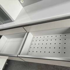 国産 最高級 古賀家具 壁面 キッチンボード、食器棚、幅174cm Used・美品の画像