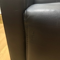 2人掛けコンパクトソファーの画像