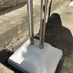 洗濯物干し台　竿2本セットの画像
