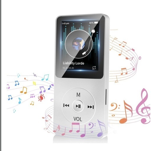 楽プレイヤー MP3プレーヤー 32GB内蔵 128GB拡張可能