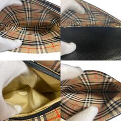 バーバリーズ Burberrys ショルダーバッグ ノバチェック ブラックの画像
