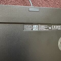 HP 薄型キーボードの画像