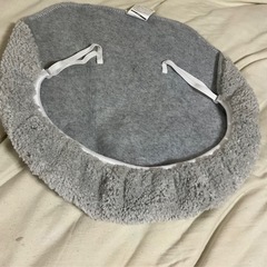 ☺️洋式トイレの蓋カバー   42✖️44cm   グレーの画像