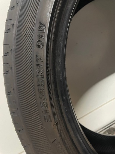 ブリヂストン　レグノGR-XⅡ 215/45R17 プリウス等に！　屋内保管品