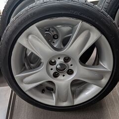 無料で差し上げます！BMW MINI R系用タイヤホイール17インチ ブリヂストン Techno Sports 2018年の画像