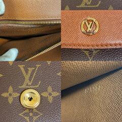 ルイヴィトン LOUIS VUITTON セカンドバッグ モノグラム ボルドー24 M51798 ブラウンの画像