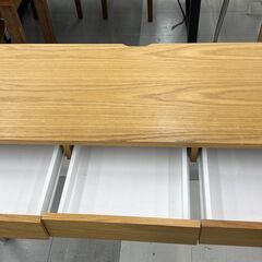 ★リユースのサカイ千葉中央店★  デスク ブラウン H72×D45×W120 クリーニング済み TC4887の画像