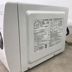 SHARP シャープ 電子レンジ RE-TM18-W 2025年製 ターンテーブル 動作品 25j菊-の画像