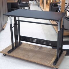 昇降式デスク　山善　CGD-1055　リユース品　価格　11,000円の画像