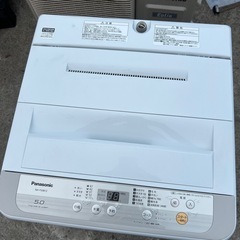 パナソニック 全自動洗濯機 5.0kg 2019年製 Panasonic NA-F50B12 縦型洗濯機の画像