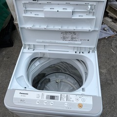 パナソニック 全自動洗濯機 5.0kg 2019年製 Panasonic NA-F50B12 縦型洗濯機の画像