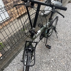 JEEP 折りたたみ自転車　カーキの画像