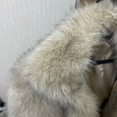 h&m ファーコートの画像
