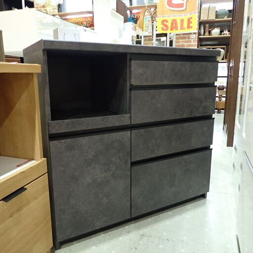 新品級 Pamouna パモウナ キッチンカウンター EMA-S1000R 下台【モノ市場東海店】159