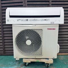 K06531 中古エアコン 東芝 2022年製 主に6畳用 冷房能力 2.2KW / 暖房能力 2.2KWの画像