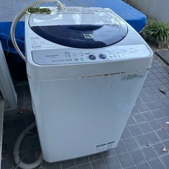 SHARP 洗濯機　ES-45E8 の画像