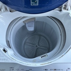 SHARP 洗濯機　ES-45E8 の画像
