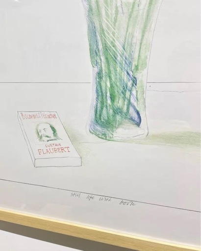 David Hockney Vintage 1973 Lithograph Print 