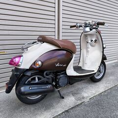 ビーノ SA37J ブラウン 4ストFI 原付 関西外大近く の画像