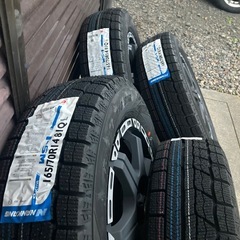 新品ハスラー用スタッドレスホイールセットの画像