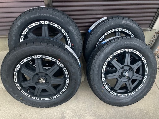 新品ハスラー用スタッドレスホイールセット