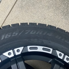 新品ハスラー用スタッドレスホイールセットの画像