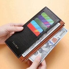 両面にカード収納財布の画像