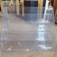 レトロ アクリルスタンド ディスプレイラック 店舗什器 小物収納　/TJ-2613 2Fの画像