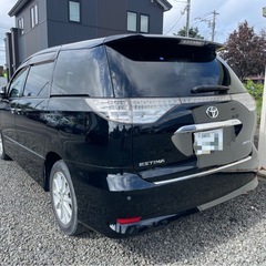 エスティマ　H22年 4WD バックカメラ 両側パワースライド ナビの画像