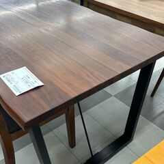 ★リユースのサカイ千葉中央店★  ダイニングセット ブラウン H70×D84×W150 クリーニング済み TC4899の画像