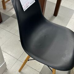★リユースのサカイ千葉中央店★  デザインﾁｪｱ ブラック H80×D48×W46 クリーニング済み TC4901の画像