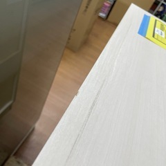 ☆ドリーム荒牧店☆ジモティー割引有☆シューズボックス WHT 現状販売の画像