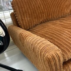 ★リユースのサカイ千葉中央店★  ソファ ブラウン H40×D51×W74 クリーニング済み TC4902の画像