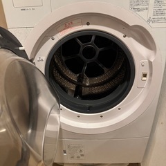 美品　2020年製　TOSHIBA ZABOONドラム式洗濯機　乾燥機付きの画像