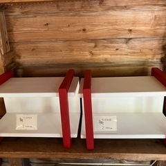 ハンドメイド　飾り棚　の画像