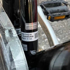 新品同様2025年モデル　アルベルトS型27インチ通学仕様の画像