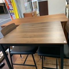 ダイニングテーブル　チェア3点セットの画像