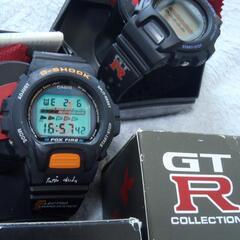 ❤️新品❤️GT-R・奥田民生★限定品Gショック★完品★当時物２点セット★動作品の画像