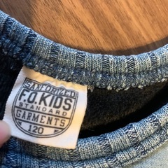 キッズ　トレーナー　120②の画像