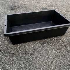 決まりました★新品未使用✨60リットル　プラ船　メダカ飼育やビオトープや作業用におすすめ★の画像