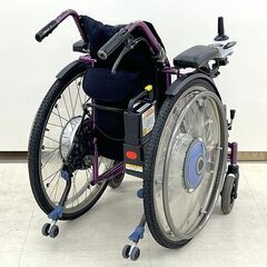 北海道 千歳市/恵庭市 近郊配送 MATSUNAGA 松永製作所 電動車椅子 ヤマハ 車椅子用電動ユニット JWX-1 動作品の画像